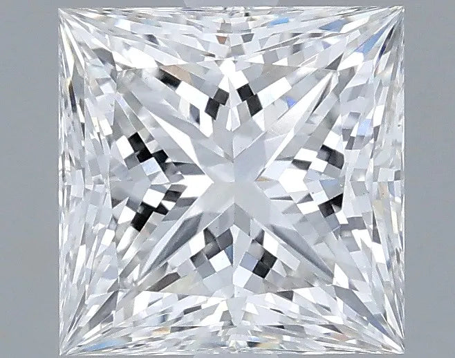 2.58ct Princess Lab Grown Diamond (Colour F, Clarity VS1, IGI Certified)