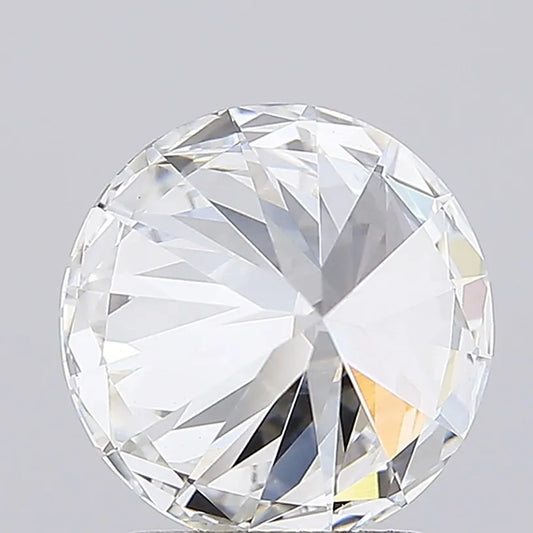 2.58ct Round Lab Grown Diamond (Colour E, Clarity VVS2, Cut ID, IGI Certified)