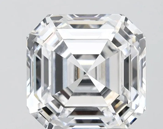 2.59ct Asscher Lab Grown Diamond (Colour D, Clarity VVS2, IGI Certified)