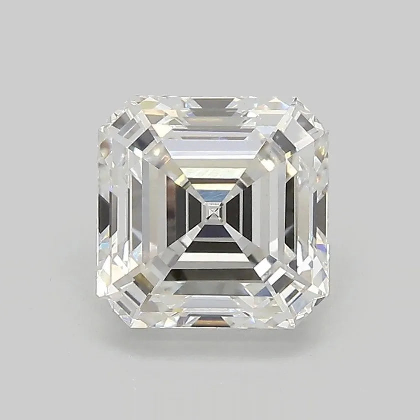 2.59ct Asscher Lab Grown Diamond (Colour F, Clarity VVS2, IGI Certified)