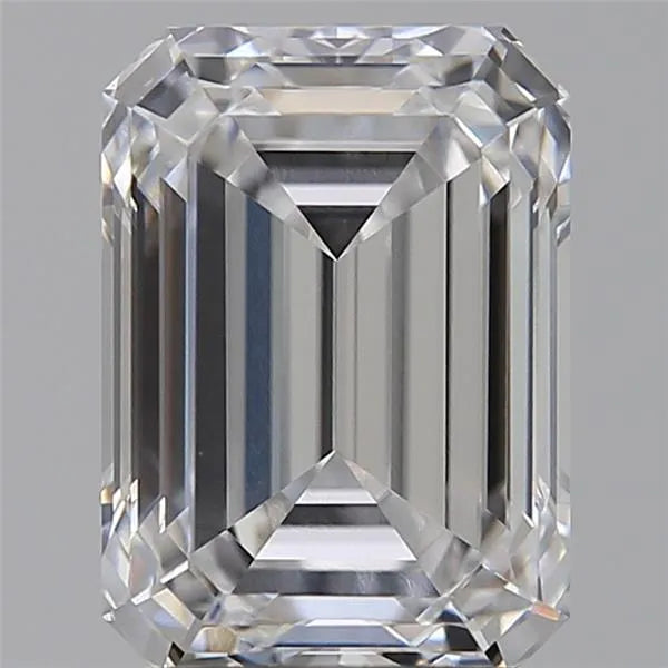 2.59ct Emerald Lab Grown Diamond (Colour D, Clarity VVS2, IGI Certified)