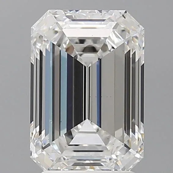 2.59ct Emerald Lab Grown Diamond (Colour E, Clarity VS2, IGI Certified)