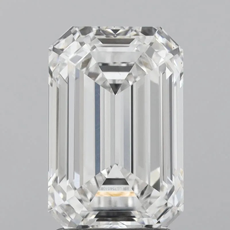 2.59ct Emerald Lab Grown Diamond (Colour E, Clarity VS2, IGI Certified)