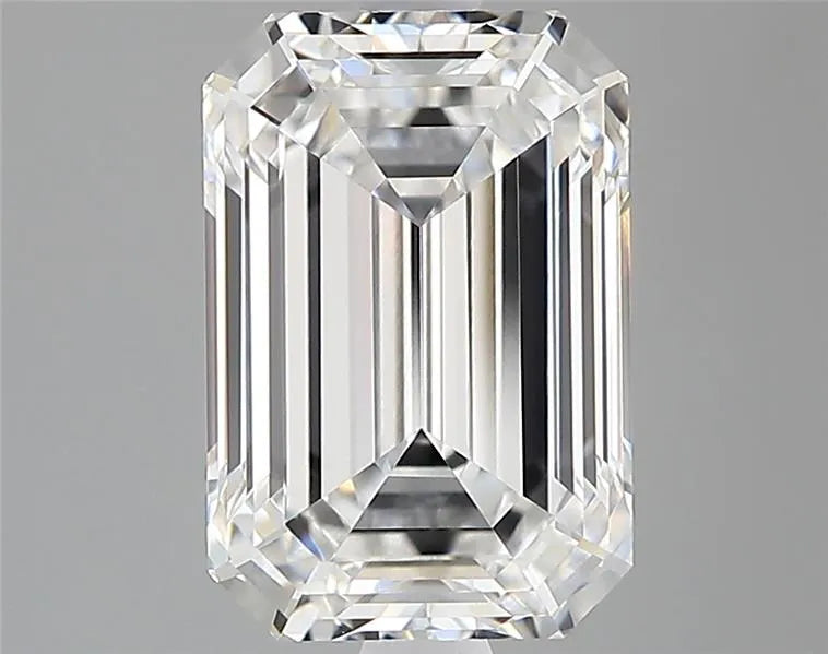 2.59ct Emerald Lab Grown Diamond (Colour E, Clarity VVS1, Cut EX, IGI Certified)
