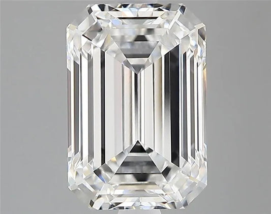 2.59ct Emerald Lab Grown Diamond (Colour E, Clarity VVS1, Cut EX, IGI Certified)