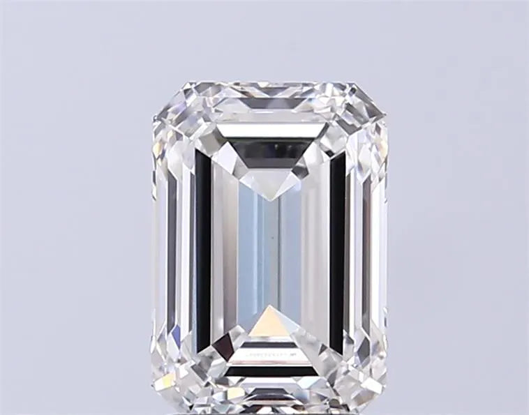 2.59ct Emerald Lab Grown Diamond (Colour E, Clarity VVS1, IGI Certified)