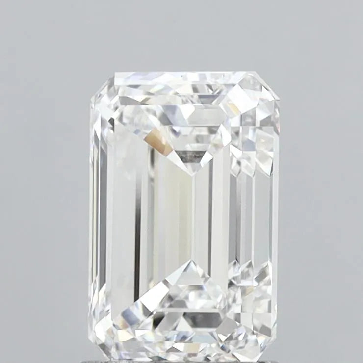 2.59ct Emerald Lab Grown Diamond (Colour E, Clarity VVS1, IGI Certified)