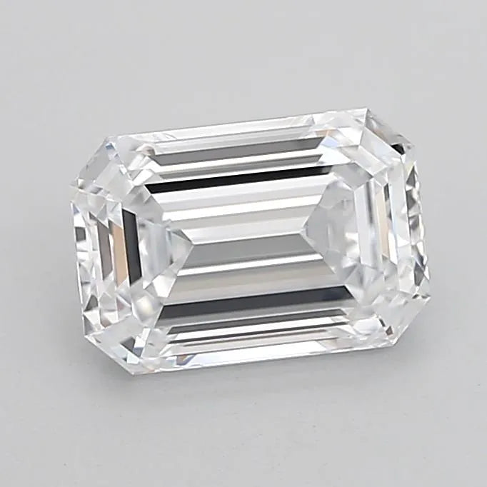 2.59ct Emerald Lab Grown Diamond (Colour E, Clarity VVS2, Cut EX, IGI Certified)