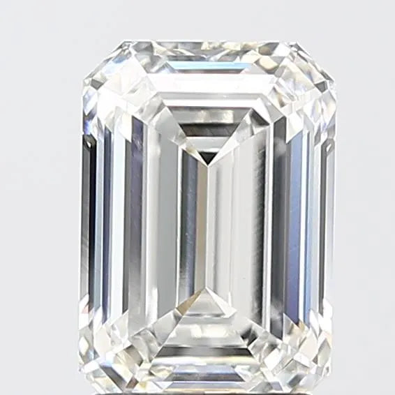 2.59ct Emerald Lab Grown Diamond (Colour F, Clarity VVS2, IGI Certified)
