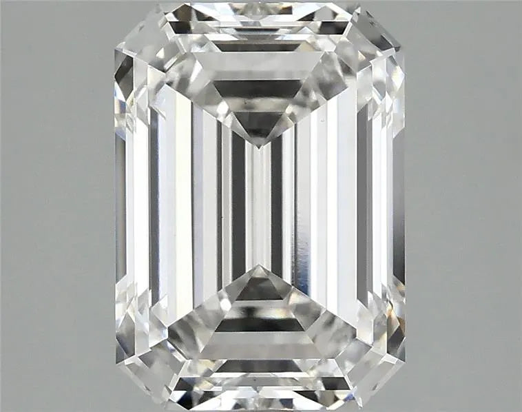2.59ct Emerald Lab Grown Diamond (Colour G, Clarity VVS2, IGI Certified)