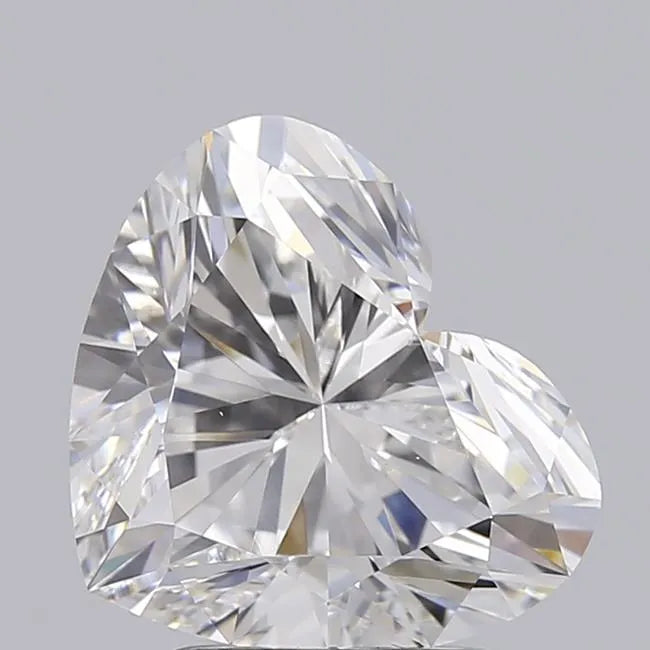 2.59ct Heart Lab Grown Diamond (Colour D, Clarity VVS2, IGI Certified)
