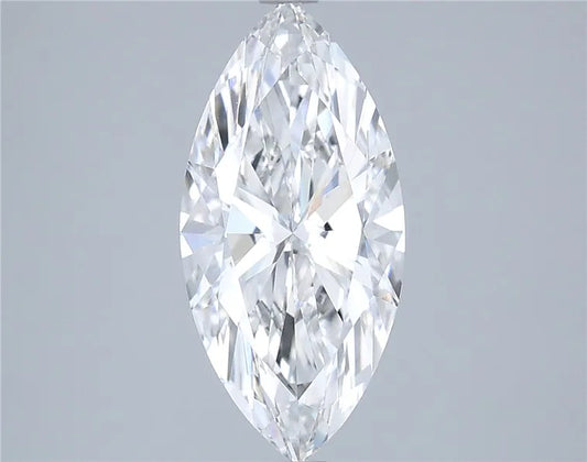 2.59ct Marquise Lab Grown Diamond (Colour E, Clarity VVS2, IGI Certified)