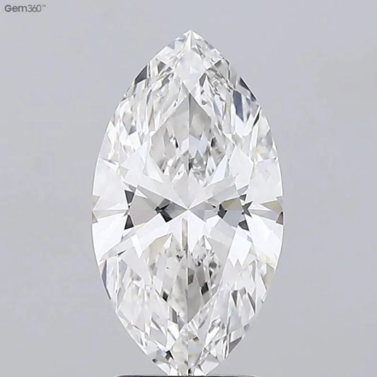 2.59ct Marquise Lab Grown Diamond (Colour F, Clarity VVS2, IGI Certified)
