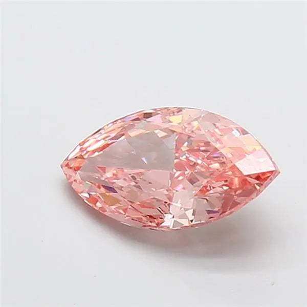 2.59ct Marquise Lab Grown Diamond (Colour Fancy Vivid Pink, Clarity VVS2, IGI Certified)
