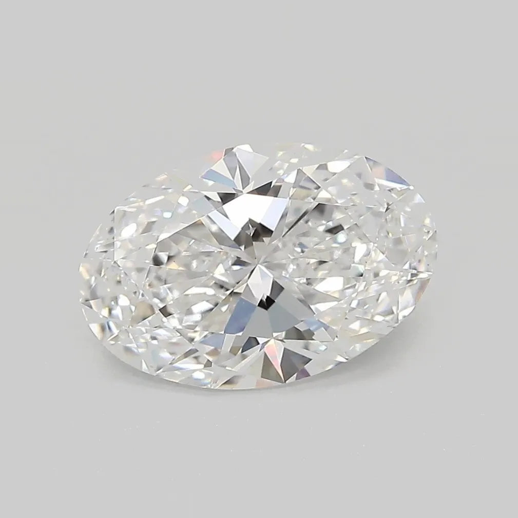 2.59ct Oval Lab Grown Diamond (Colour D, Clarity VVS2, IGI Certified)