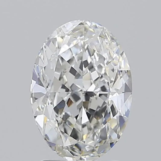 2.59ct Oval Lab Grown Diamond (Colour F, Clarity VVS2, IGI Certified)