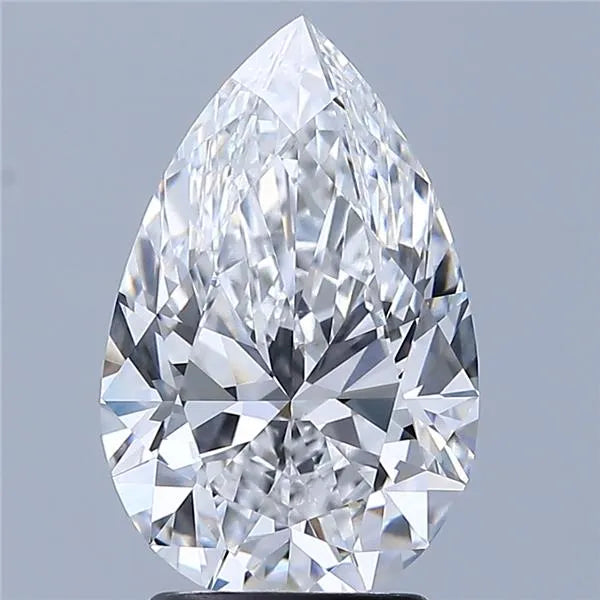 2.59ct Pear Lab Grown Diamond (Colour D, Clarity VVS1, IGI Certified)