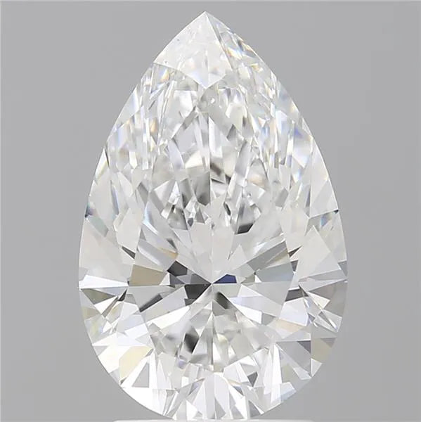 2.59ct Pear Lab Grown Diamond (Colour E, Clarity VVS1, IGI Certified)