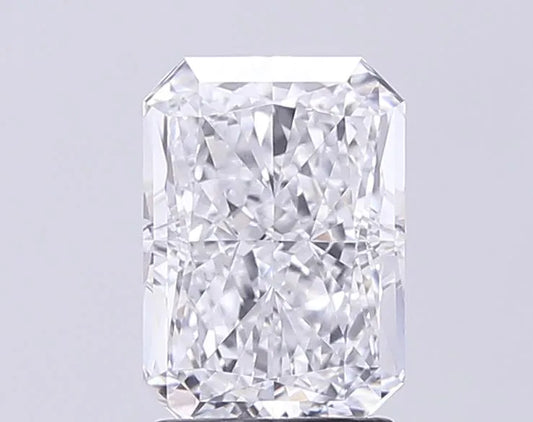 2.59ct Radiant Lab Grown Diamond (Colour D, Clarity IF, IGI Certified)
