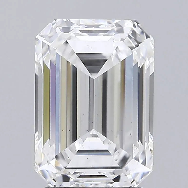 2.60ct Emerald Lab Grown Diamond (Colour E, Clarity VS2, IGI Certified)
