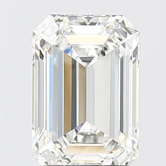 2.60ct Emerald Lab Grown Diamond (Colour F, Clarity VVS2, IGI Certified)
