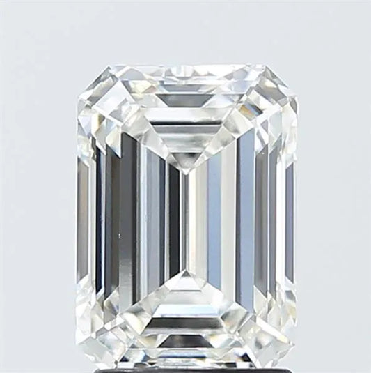 2.60ct Emerald Lab Grown Diamond (Colour F, Clarity VVS2, IGI Certified)