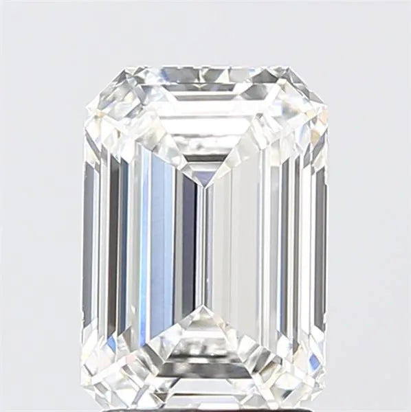 2.60ct Emerald Lab Grown Diamond (Colour F, Clarity VVS2, IGI Certified)