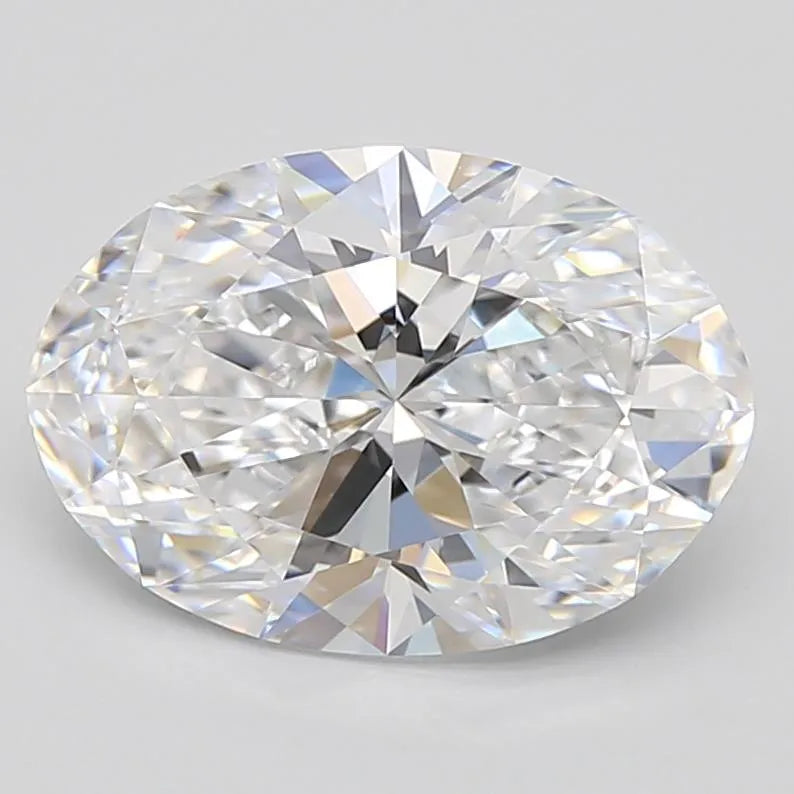 2.60ct Oval Lab Grown Diamond (Colour D, Clarity IF, GIA Certified)