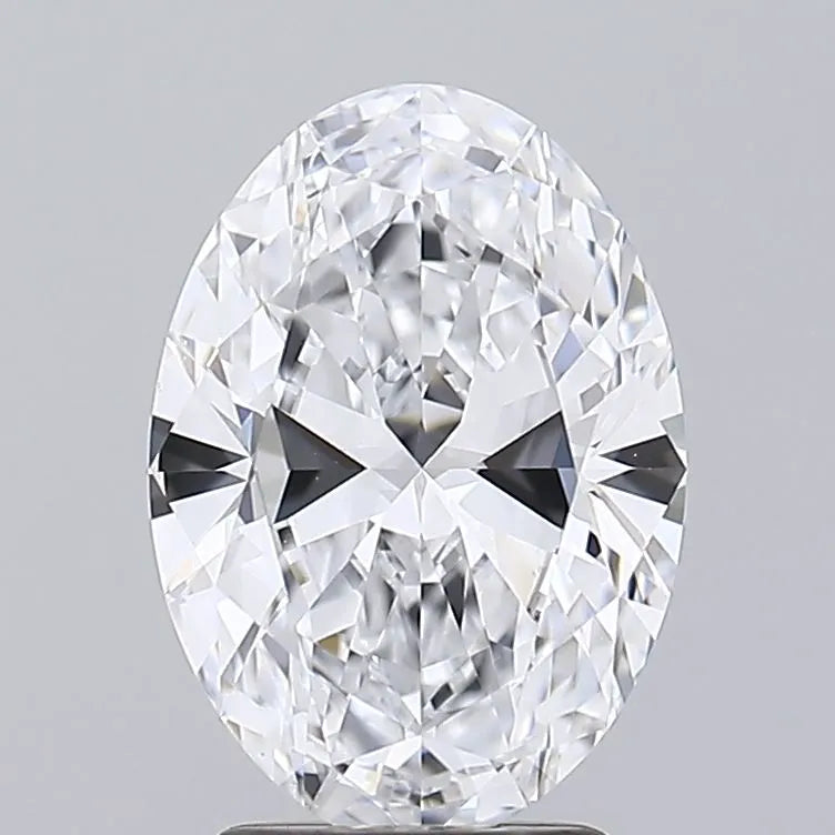 2.60ct Oval Lab Grown Diamond (Colour D, Clarity IF, IGI Certified)