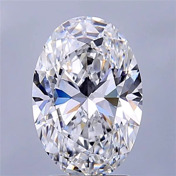 2.60ct Oval Lab Grown Diamond (Colour D, Clarity VVS1, IGI Certified)