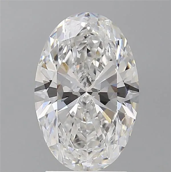2.60ct Oval Lab Grown Diamond (Colour D, Clarity VVS2, IGI Certified)