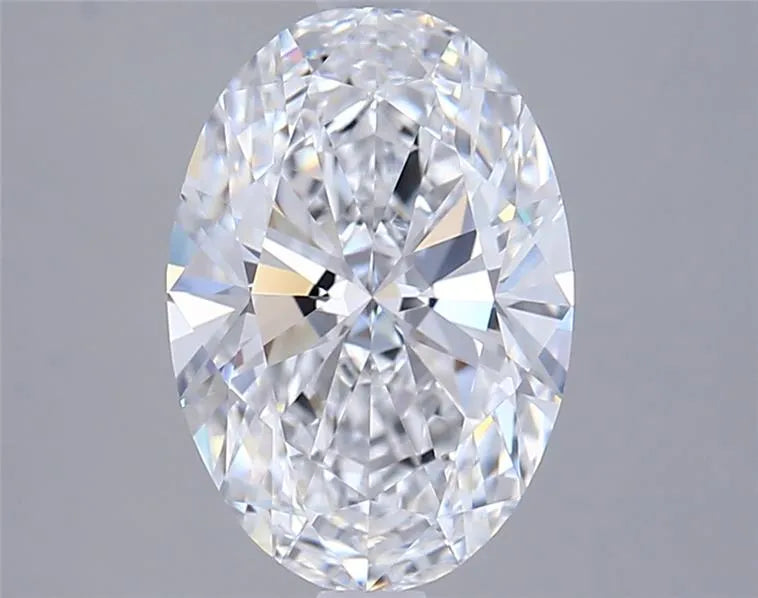 2.60ct Oval Lab Grown Diamond (Colour D, Clarity VVS2, IGI Certified)