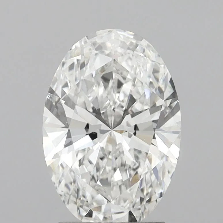 2.60ct Oval Lab Grown Diamond (Colour E, Clarity VVS2, IGI Certified)