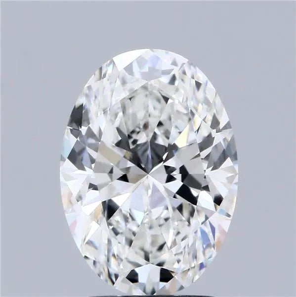 2.60ct Oval Lab Grown Diamond (Colour F, Clarity VVS2, IGI Certified)
