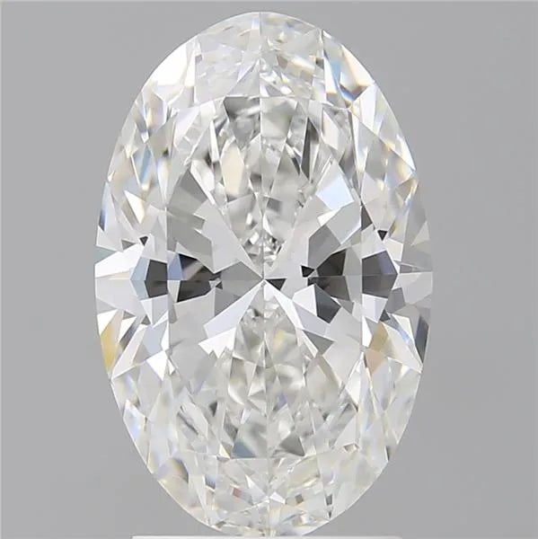 2.60ct Oval Lab Grown Diamond (Colour F, Clarity VVS2, IGI Certified)