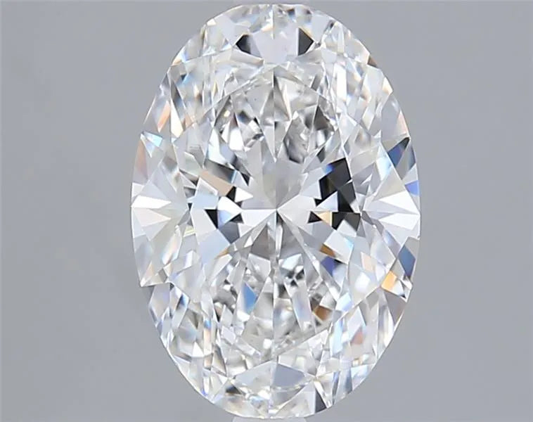 2.60ct Oval Lab Grown Diamond (Colour F, Clarity VVS2, IGI Certified)