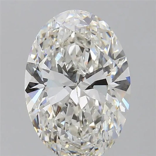 2.60ct Oval Lab Grown Diamond (Colour G, Clarity VS1, IGI Certified)