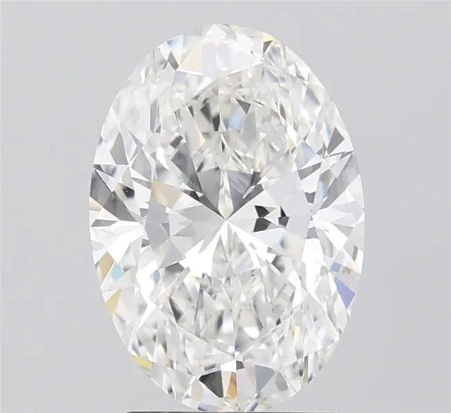 2.60ct Oval Lab Grown Diamond (Colour G, Clarity VVS2, IGI Certified)