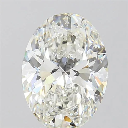 2.60ct Oval Lab Grown Diamond (Colour G, Clarity VVS2, IGI Certified)
