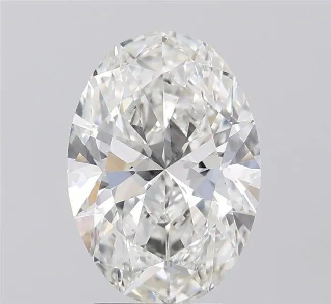 2.60ct Oval Lab Grown Diamond (Colour G, Clarity VVS2, IGI Certified)