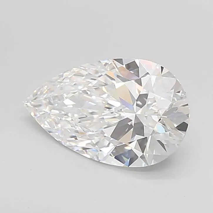 2.60ct Pear Lab Grown Diamond (Colour D, Clarity VVS1, Cut EX, IGI Certified)