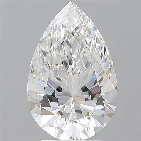 2.60ct Pear Lab Grown Diamond (Colour D, Clarity VVS2, IGI Certified)