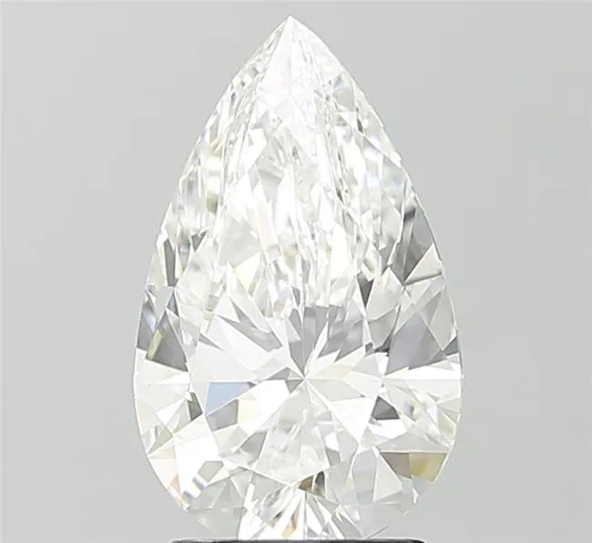 2.60ct Pear Lab Grown Diamond (Colour E, Clarity VVS2, IGI Certified)