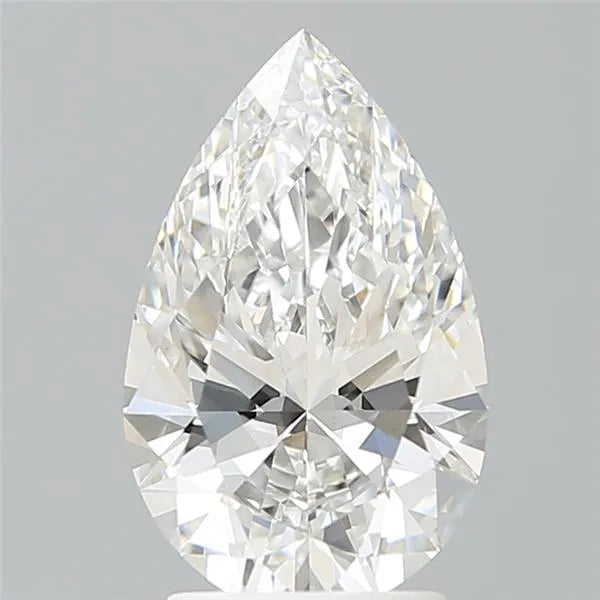 2.60ct Pear Lab Grown Diamond (Colour E, Clarity VVS2, IGI Certified)