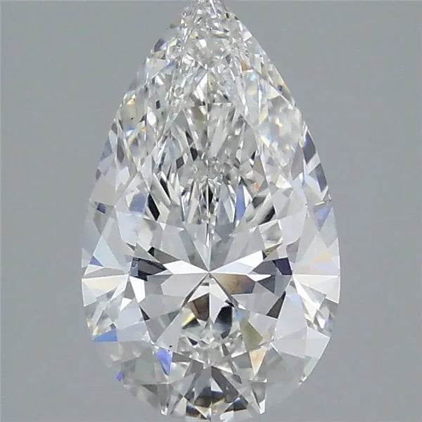 2.60ct Pear Lab Grown Diamond (Colour F, Clarity VVS2, IGI Certified)