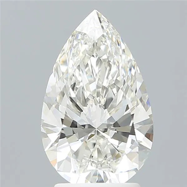 2.60ct Pear Lab Grown Diamond (Colour G, Clarity VVS2, IGI Certified)