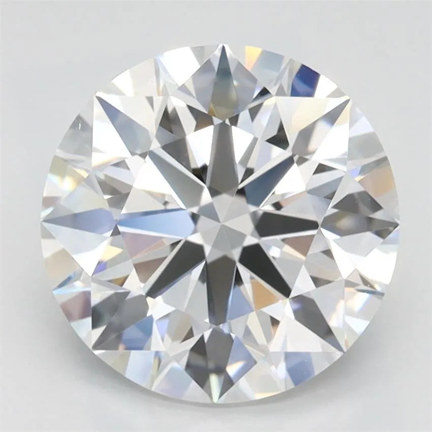 2.60ct Round Lab Grown Diamond (Colour D, Clarity IF, Cut ID, IGI Certified)