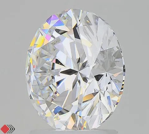 2.60ct Round Lab Grown Diamond (Colour D, Clarity VVS1, Cut ID, IGI Certified)