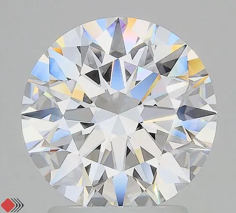2.60ct Round Lab Grown Diamond (Colour D, Clarity VVS1, Cut ID, IGI Certified)