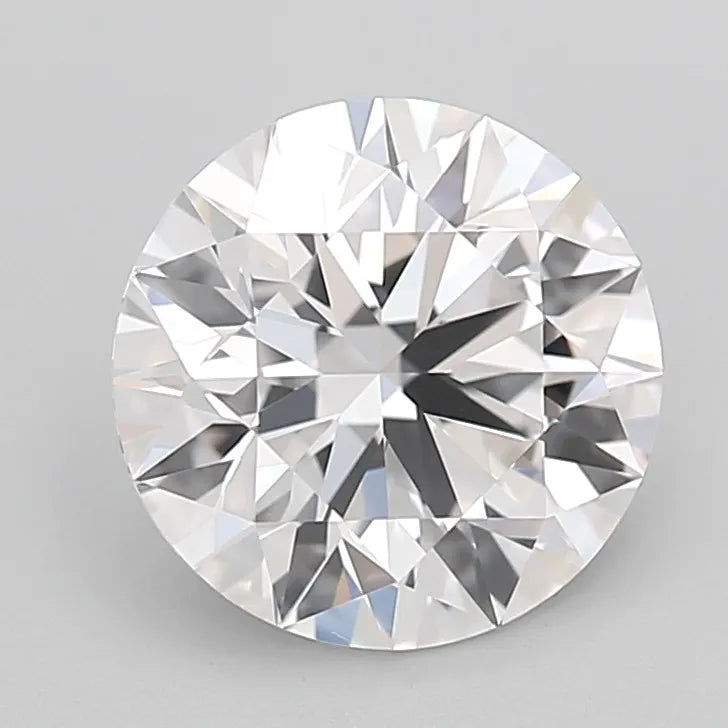 2.60ct Round Lab Grown Diamond (Colour D, Clarity VVS1, Cut ID, IGI Certified)